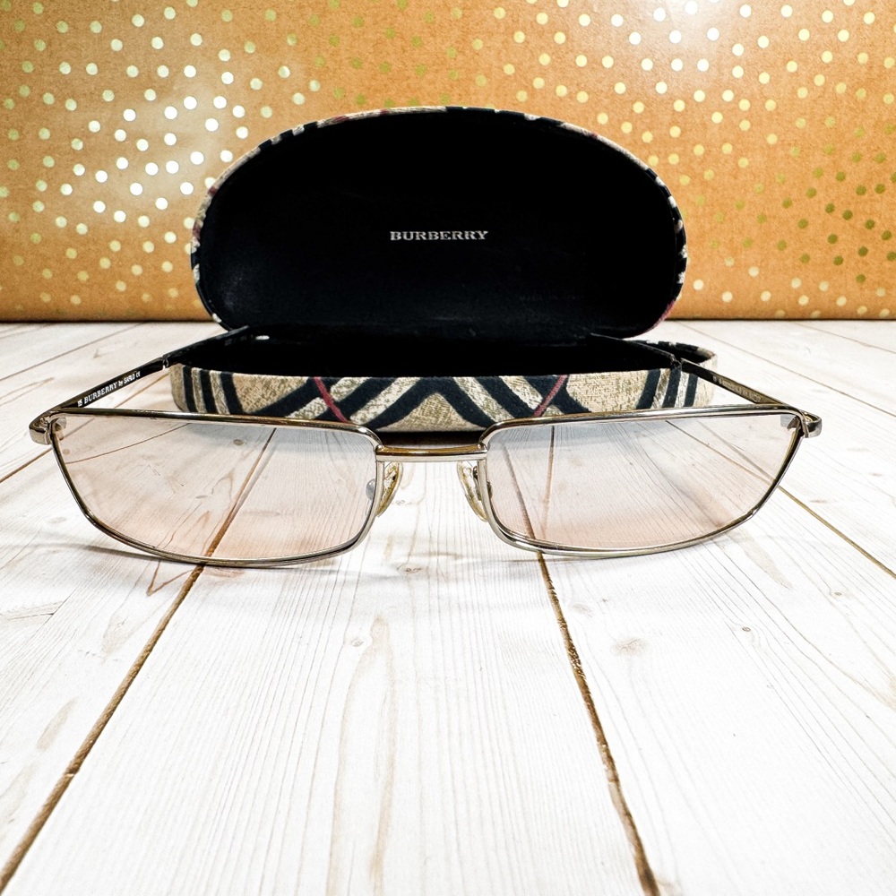 Burberry Rectangular Sunglasses B 8973/S 6lb Kh 6… - image 1